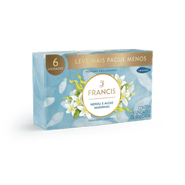 Promopack sabonete em barra Francis Clássico Neroli & Algas Marinhas