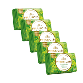 Kit com 5 Sabonete Francis Equilíbrio Erva Doce  85g