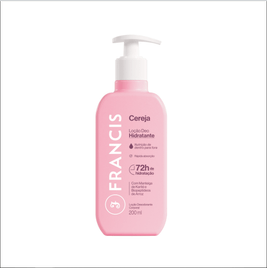 Loção Hidratante Cereja 200ml  Francis